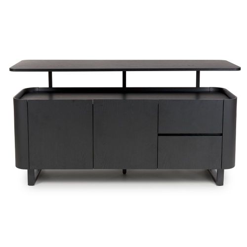 Furniture Link Boston Black Ash Sideboard
