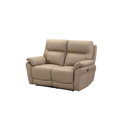 Furniture Link Foster Latte Power Recliner 2 Seater Sofa