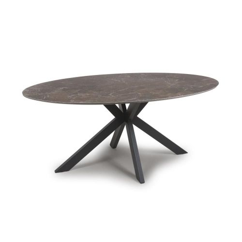 Furniture Link Galaxy 180cm Oval Dining Table Only