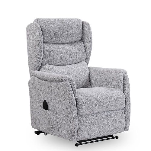 Furniture Link Newbury Dove Fabric Twin Motor Lift Chair