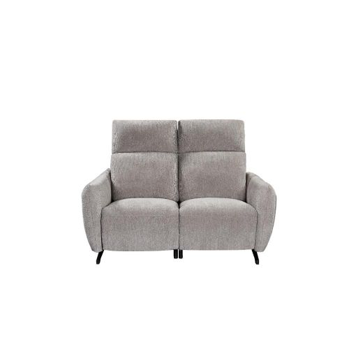 Furniture Link Ryder Natural Fabric Power Recliner 2 Seater Sofa