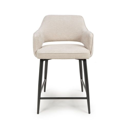 Furniture Link Ted Natural Counter Chair in Pair