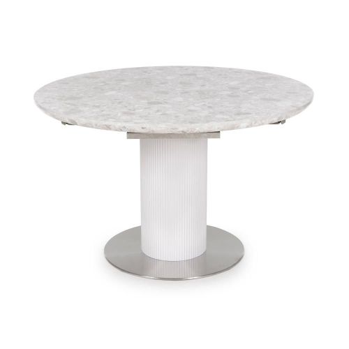 Furniture Link Terrazzo Round Extending Dining Table Only