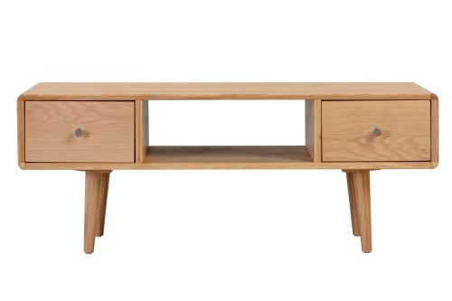 Furniture Link Jenson Light Oak 2 Drawer Coffee Table
