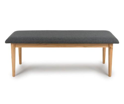 Furniture Link Jenson Light Oak 160cm Rectangular Dining Bench