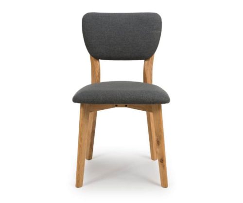Furniture Link Jenson Light Oak Dining Chair in Pair