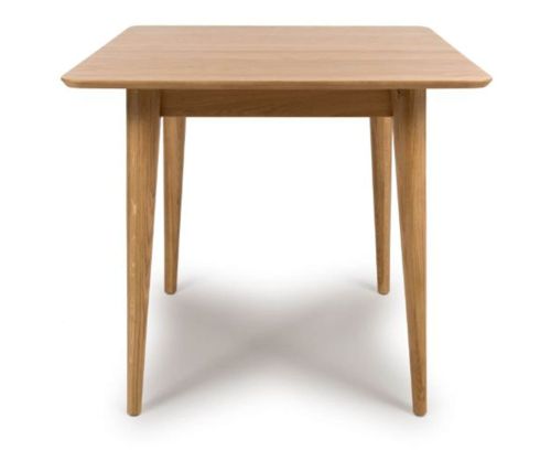 Furniture Link Jenson Light Oak 80cm Square Dining Table Only