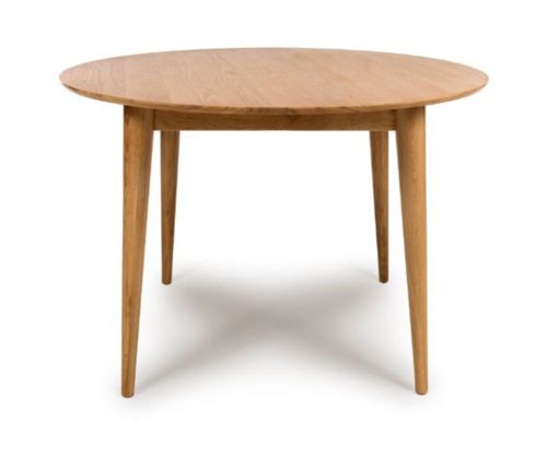 Furniture Link Jenson Light Oak Round Dining Table Only