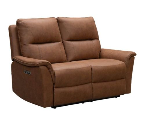 Furniture Link Kansas Tan Fabric 2 Seater Sofa