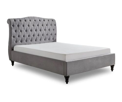 Limelight Rosa Light Grey Fabric Bed Frame