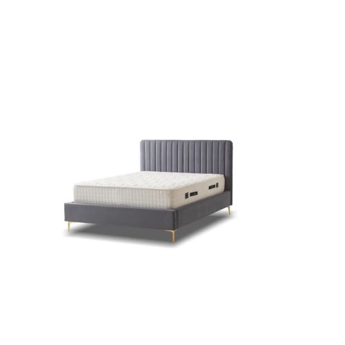 Furniture Link Lucy Grey Fabric Bed Frame
