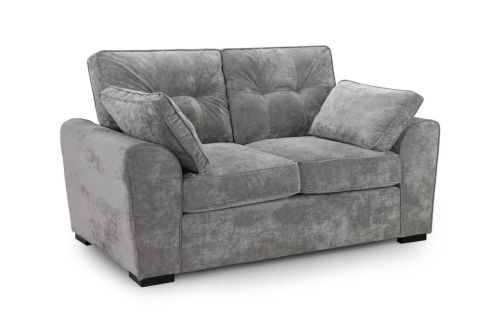 Lorcan Grey Fabric 2 Seater Sofa