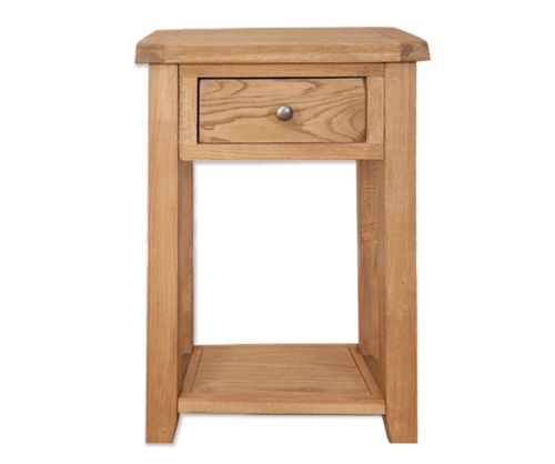 Melbourne Country Oak 1 Drawer Console Table