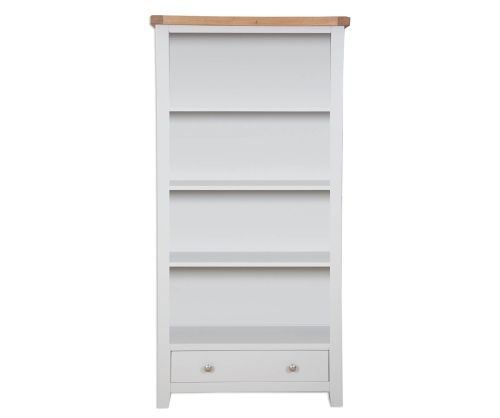 Melbourne French Grey Large Bookcase