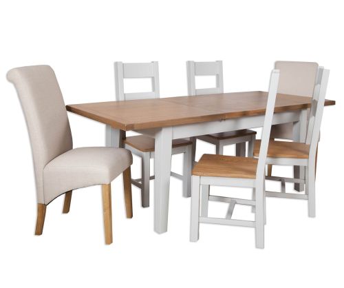 Melbourne French Grey Medium Dining Table