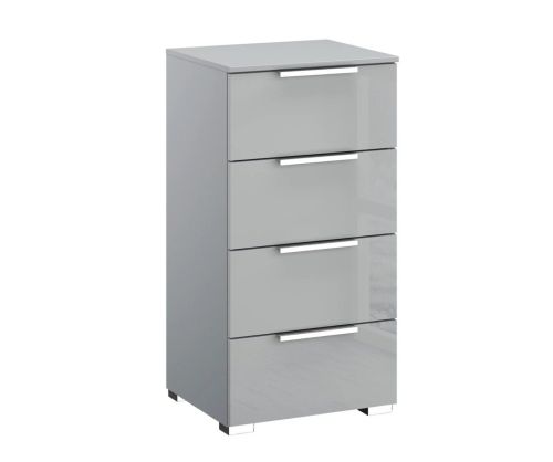 Rauch Miramar Silk Grey Carcase 4 Drawer Chest