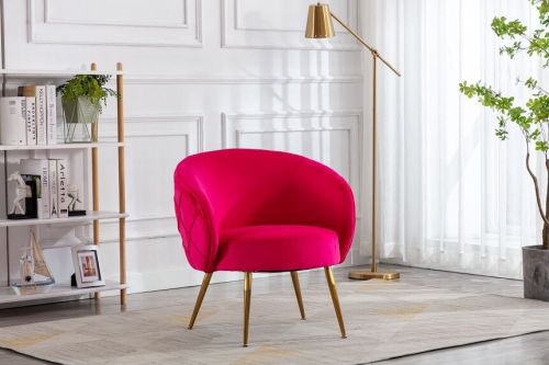 Furniture Link Monica Raspberry Accent Chair 