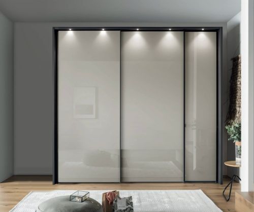 Wiemann Vip Nizza 1 Hinged Door Right,2 Sliding Doors Left Wardrobe-W200cm