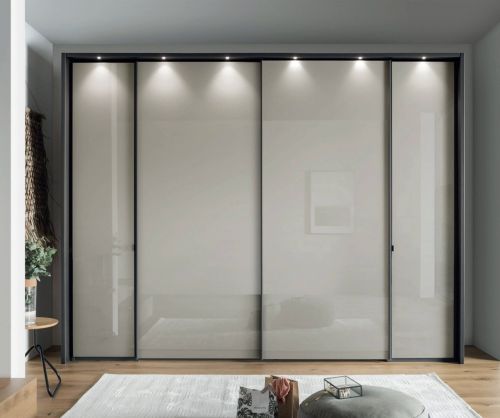 Wiemann Vip Nizza 2 Outer Hinged Door,2 Center Sliding Door Wardrobe – W250cm