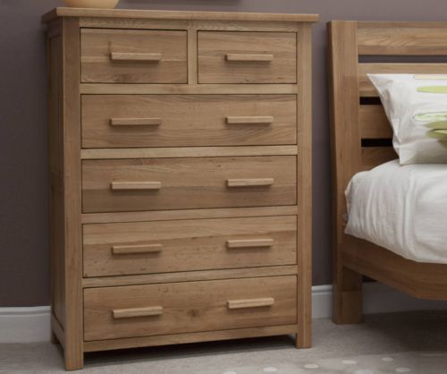 Homestyle GB Opus Oak 2+4 Drawer Chest
