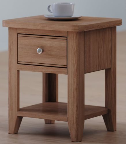 Heritance Arlyn Oak Lamp Table
