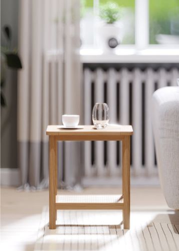 Heritance Halmstad Natural Oak Side Table