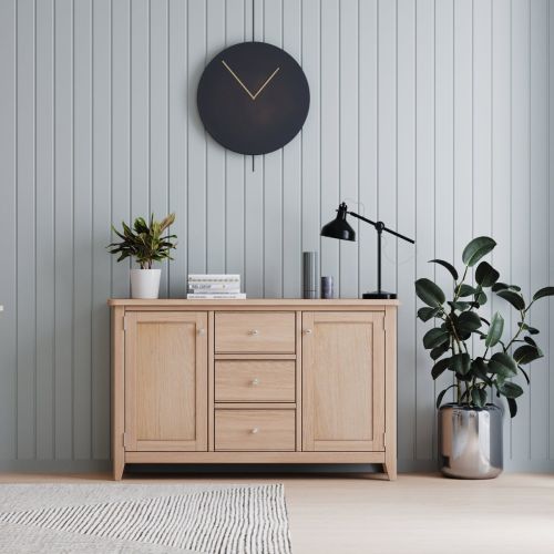 Heritance Arlyn Oak 2 Door and 3 Drawer Sideboard