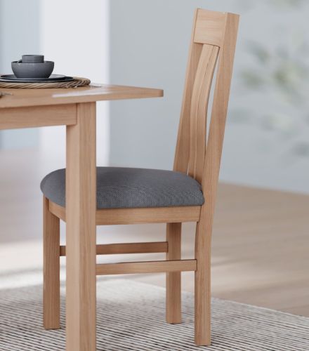 Heritance Arlyn Oak Dining Chair in Pair