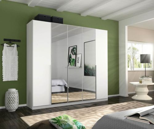 Rauch Alabama Artisan Oak 5 Door 3 Mirrors Wardrobe