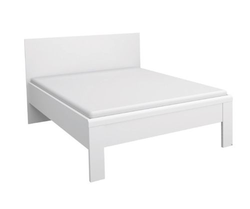 Rauch Rivera Alpine White 5ft King Size Bed (160x200cm)