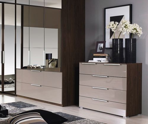 Rauch Zenaya Alpine White Carcase 5 Drawer Chest