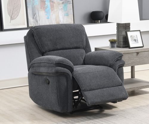 Sasha Dark Grey Recliner Chair