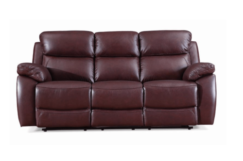 Rivoli Leather Power Recliner 3 Seater Sofa