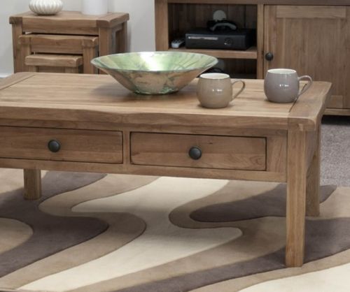 Homestyle GB Rustic Oak Coffee Table