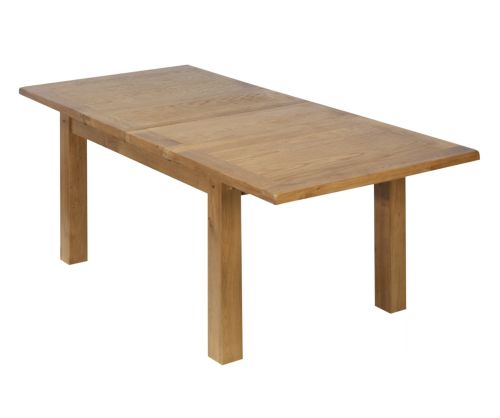 Homestyle GB Rustic Oak Extending Dining Table