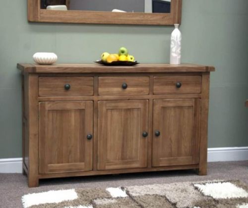 Homestyle GB Rustic Oak Large Sideboard