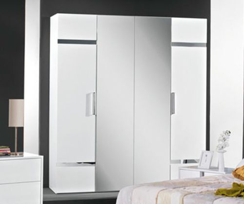 H2O Design San Marino Italian 4 Door Wardrobe