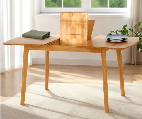   Seconique Furniture Emery Natural Oak Effect Extending Dining Table