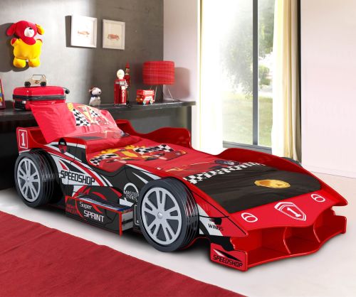 Artisan Red Speed Racer Car Bed Frame