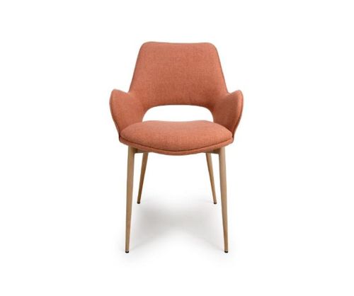 Furniture Link Sydney Brick Dining Chair in Pair