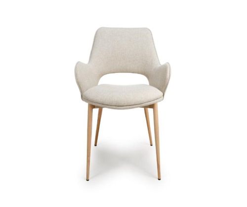 Furniture Link Sydney Natural Dining Chair in Pair