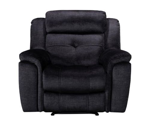 Texas Charcoal Fabric Armchair
