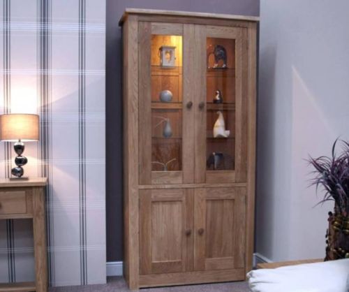 Homestyle GB Torino Oak 4 Door Library Unit