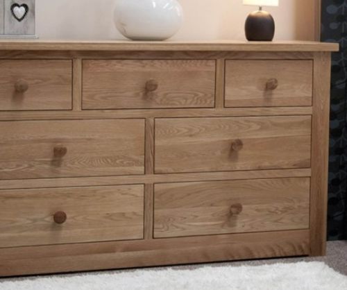 Homestyle GB Torino Oak 7 Drawer Chest