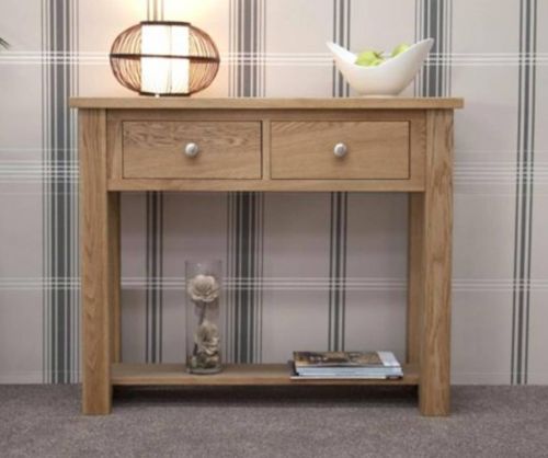 Homestyle GB Torino Oak Console Table