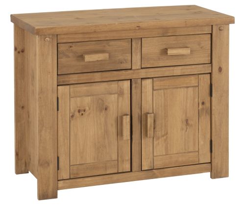 Seconique Tortilla Pine 2 Door 2 Drawer Sideboard