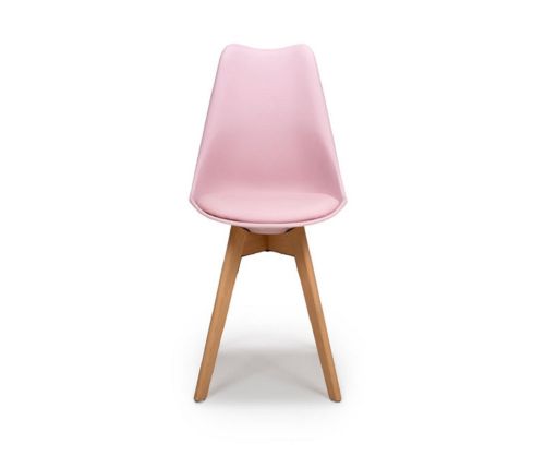 Furniture Link Urban Pink Swivel Office Chair(Set of 4) 