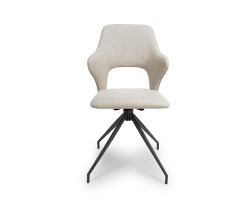 Furniture Link Velda Natural Dining Chair in Pair