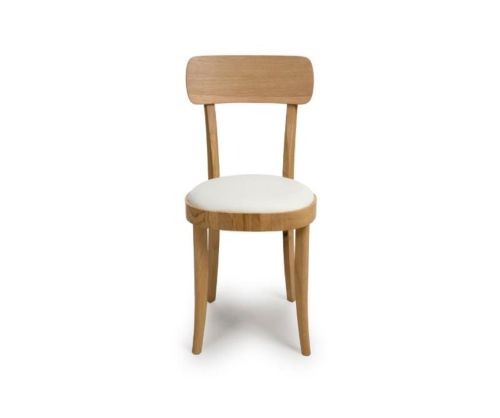 Furniture Link Vermont Oak Dining Chair in Pair