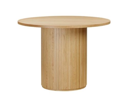 Furniture Link Vermont Oak Round Dining Table